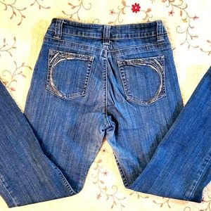 Lee Women's Petite Embellished Bootcut Jeans